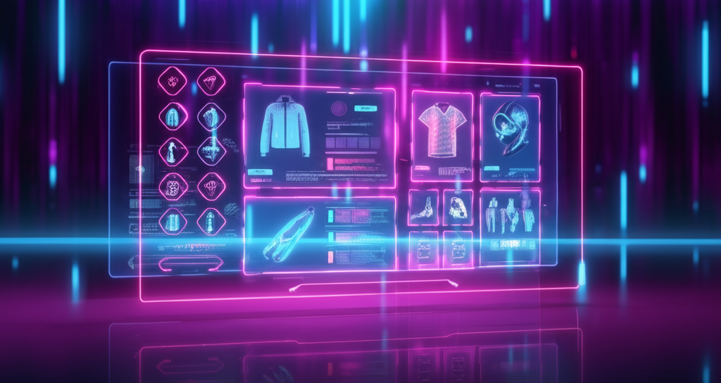 E-commerce Futurista
